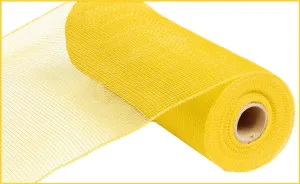 10" Deco Poly Mesh: Yellow