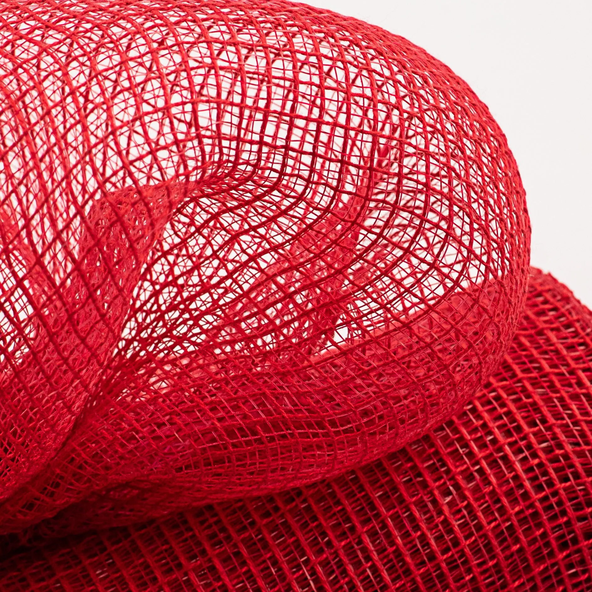 10" Fabric Mesh: Red