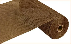 10" x 10yds Poly Burlap Mesh: Brown