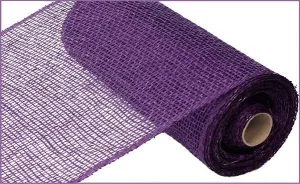 10" x 10yds Poly Burlap Mesh: Purple