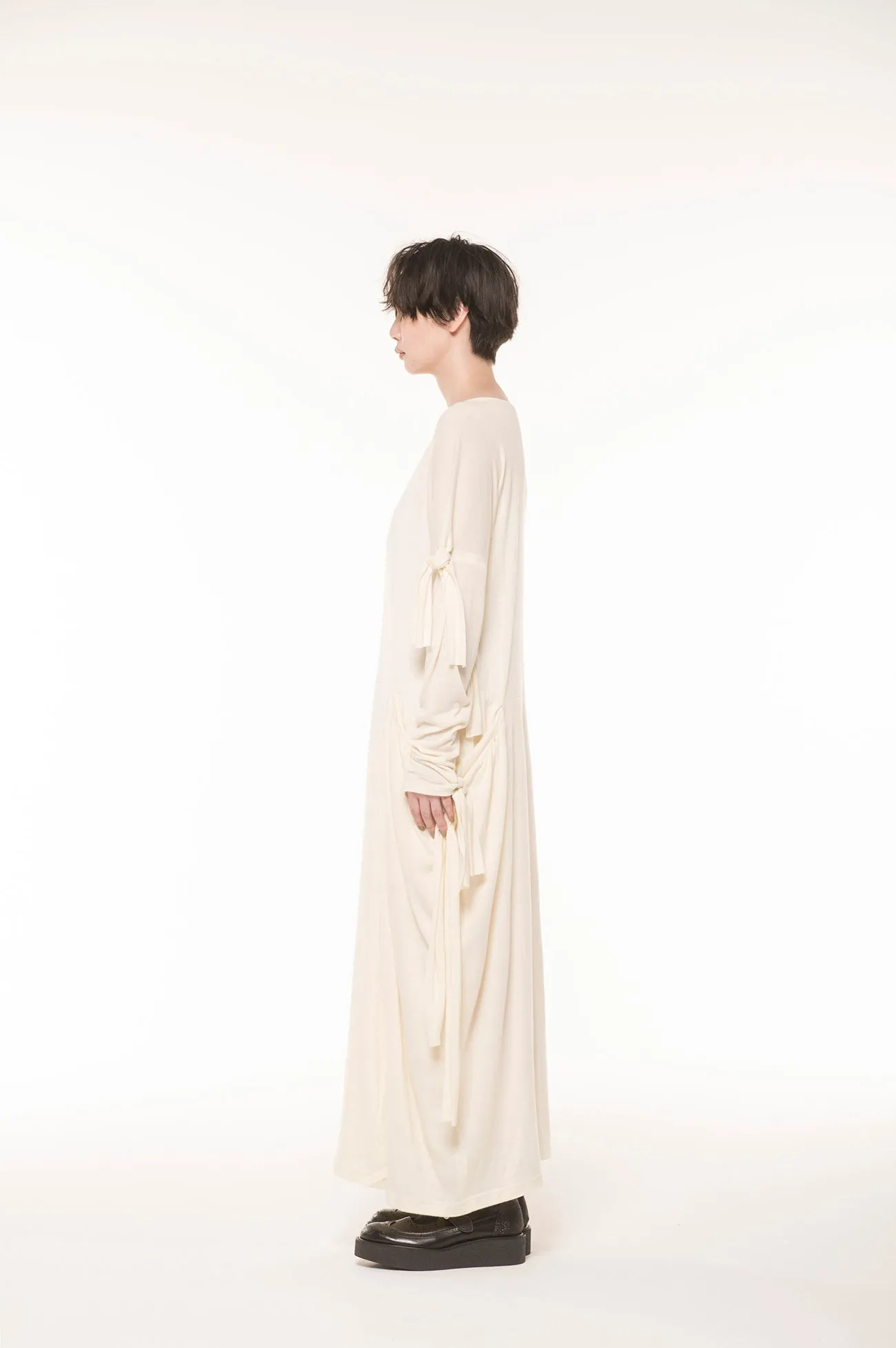 2/60 Double Jersey Ribbon One-Piece・B