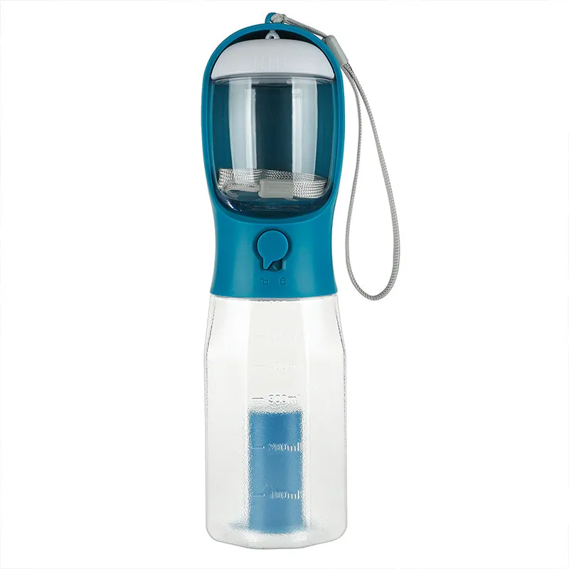 3 in 1 Multifunctional Portable Dog Walking Water Bottle
