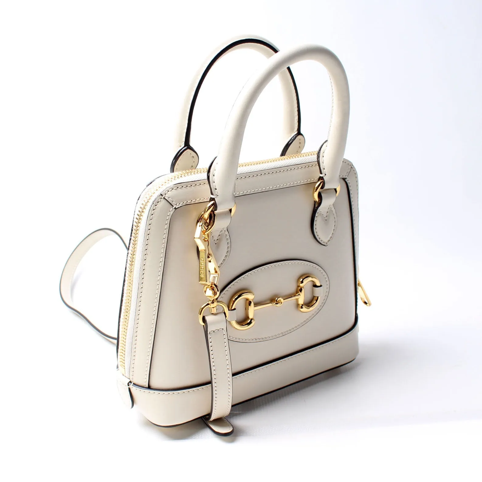 640716 Horsebit 1955 Mini Top Handle Leather