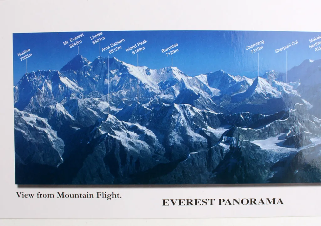 A Panoramic View of Everest