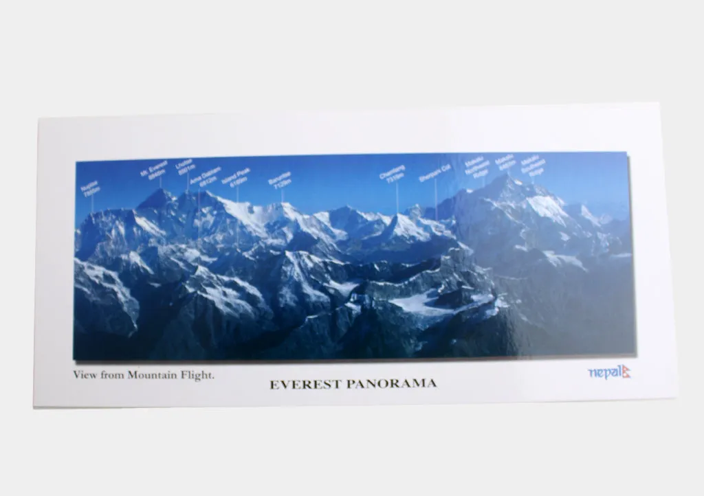 A Panoramic View of Everest