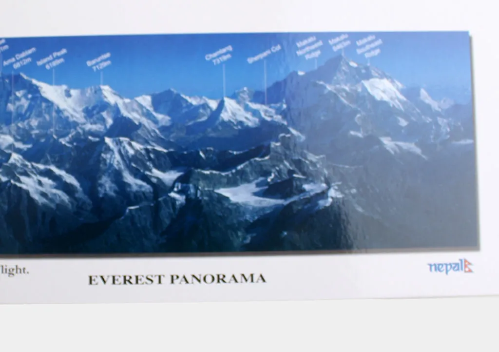 A Panoramic View of Everest