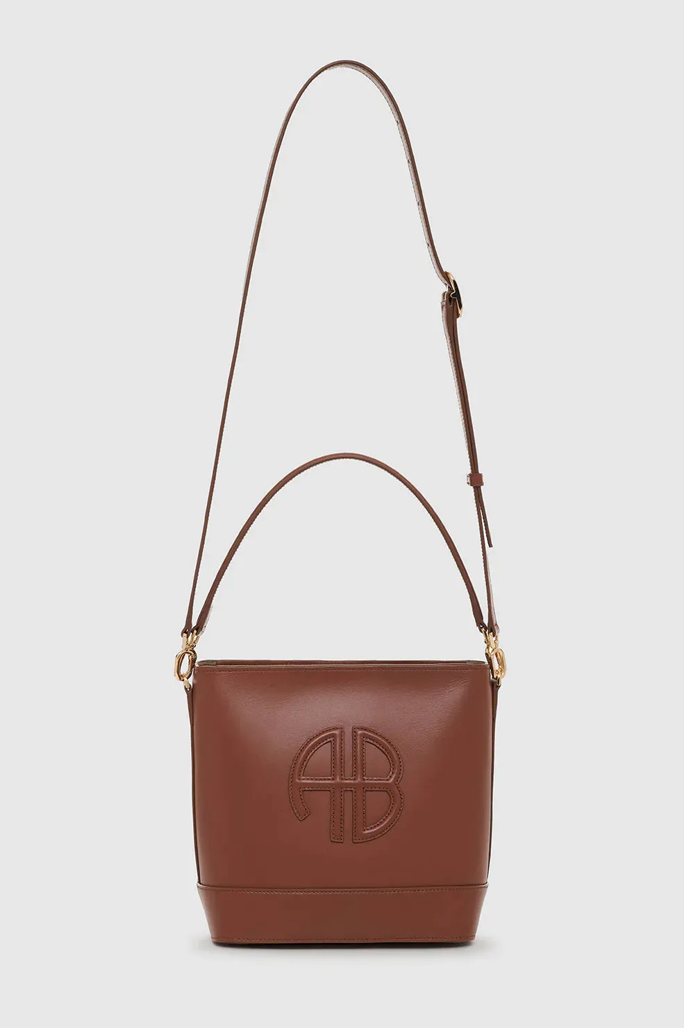 Anine Bing Lili Bucket Bag - Cognac