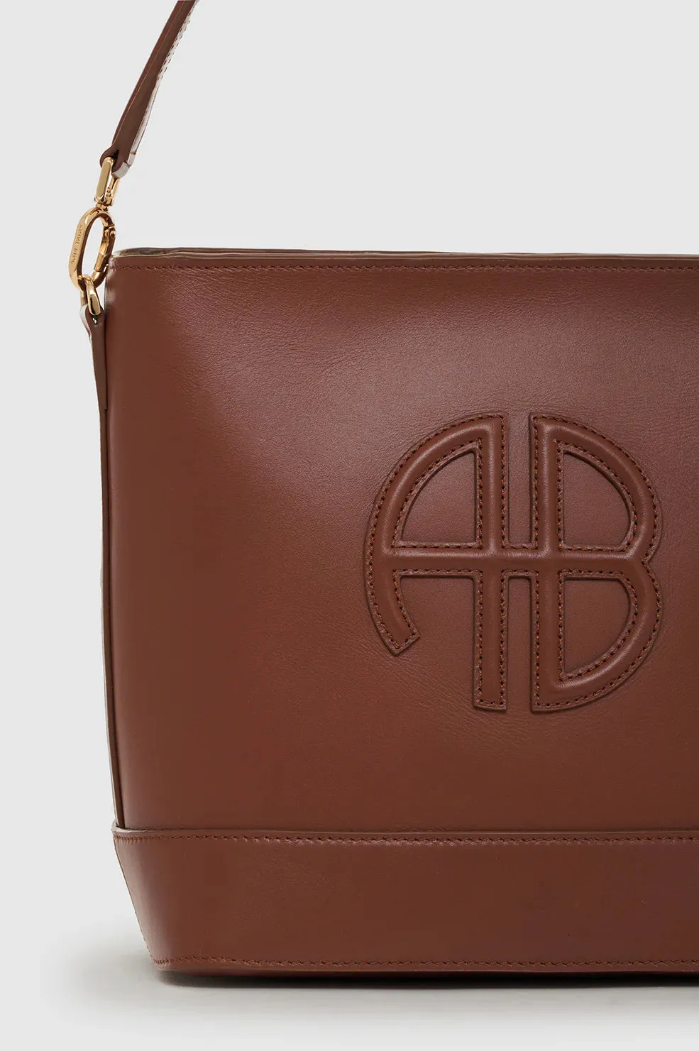 Anine Bing Lili Bucket Bag - Cognac