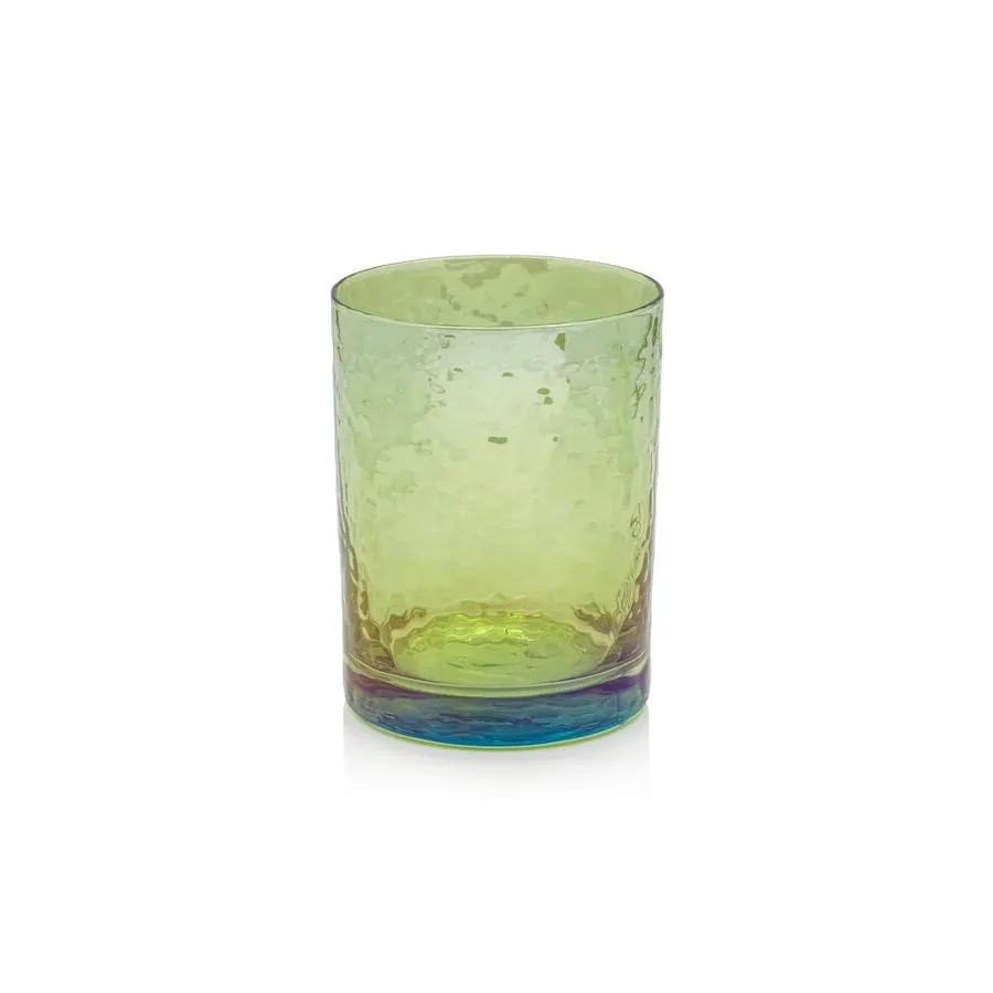 APERITIVO ROCKS GLASS - LUSTER GREEN