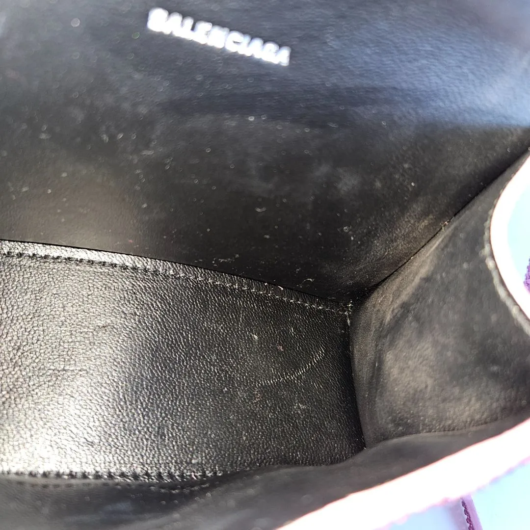 Balenciaga Hourglass XS embellished top-handle bag