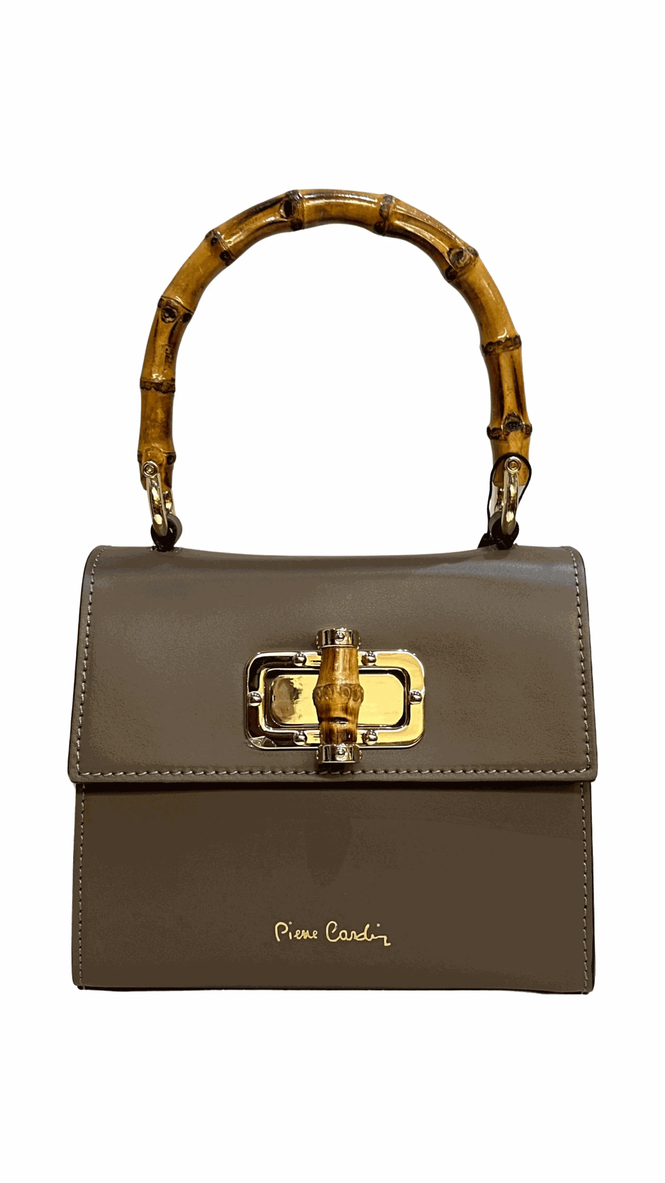Bamboo Handle Tote Bag