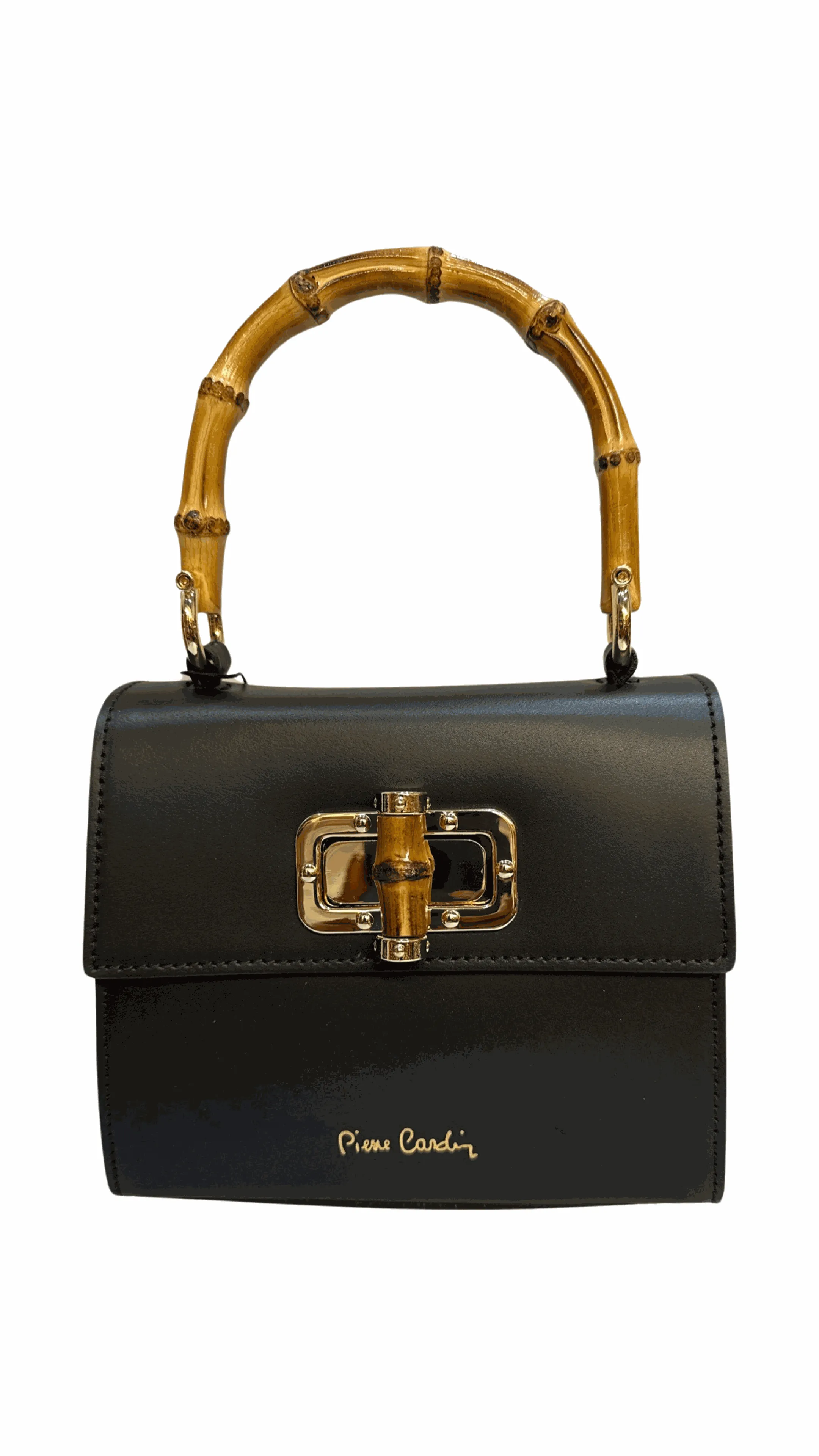 Bamboo Handle Tote Bag