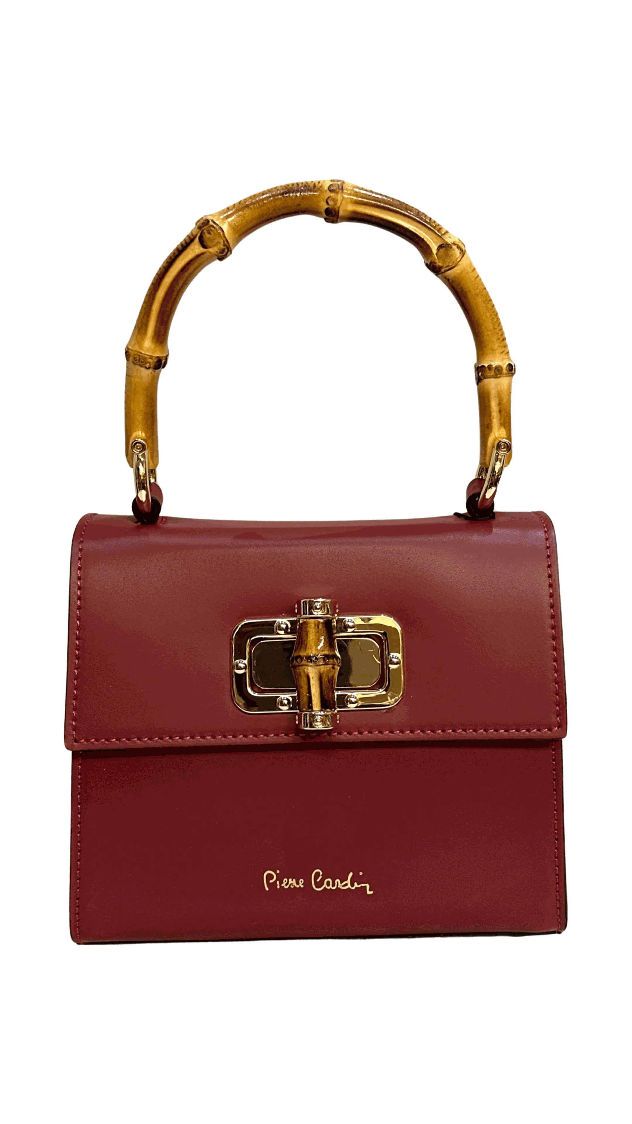 Bamboo Handle Tote Bag