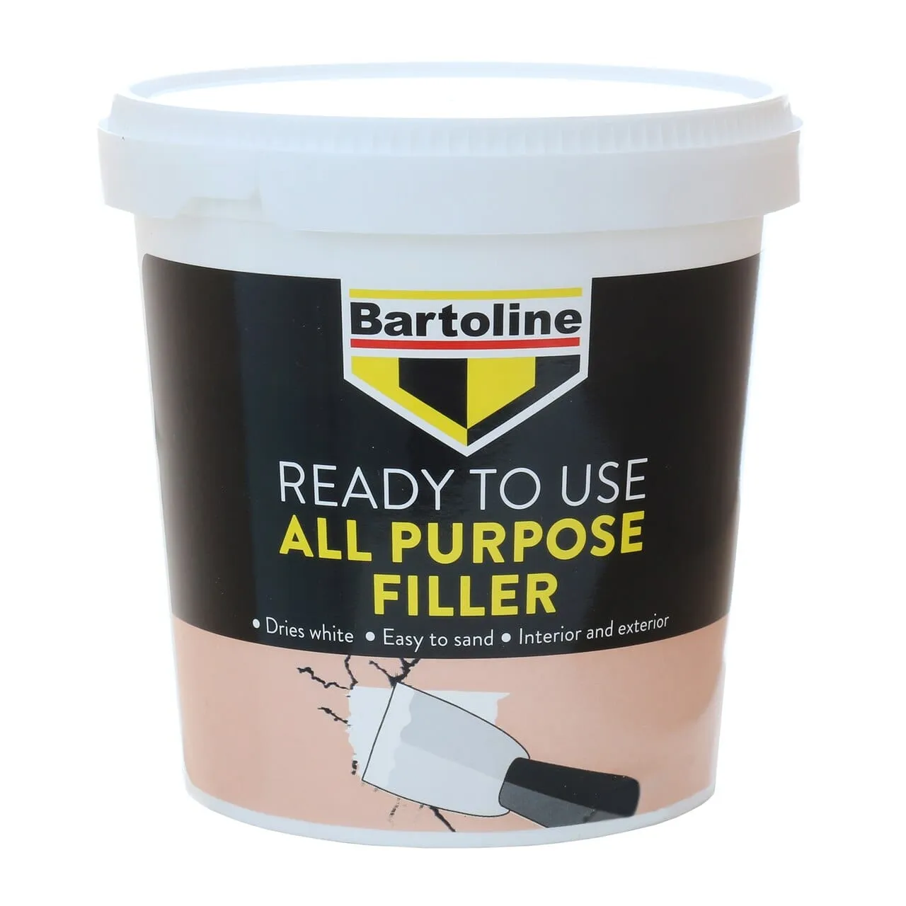 Bartoline Ready-To-Use All-Purpose Filler White 600g/1kg