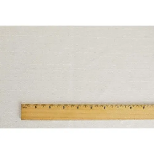 Basic White Textured Slub Broken Twill Decorating Fabric