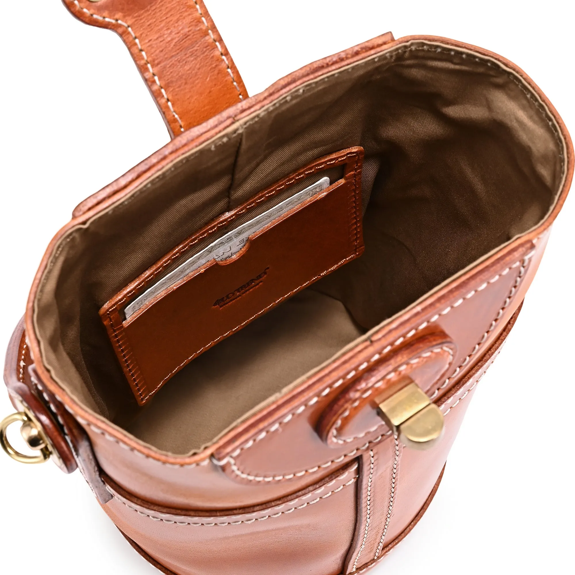 Begonia Vintage Bucket Crossbody