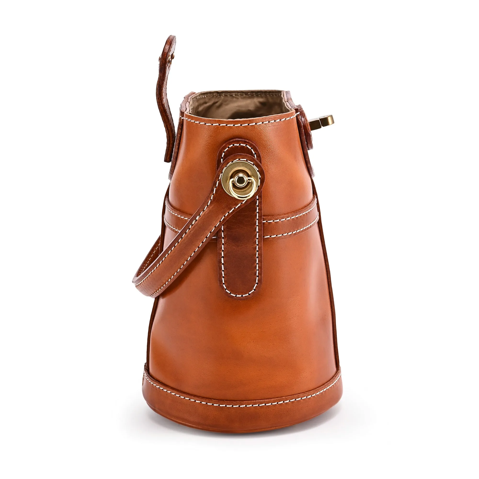 Begonia Vintage Bucket Crossbody
