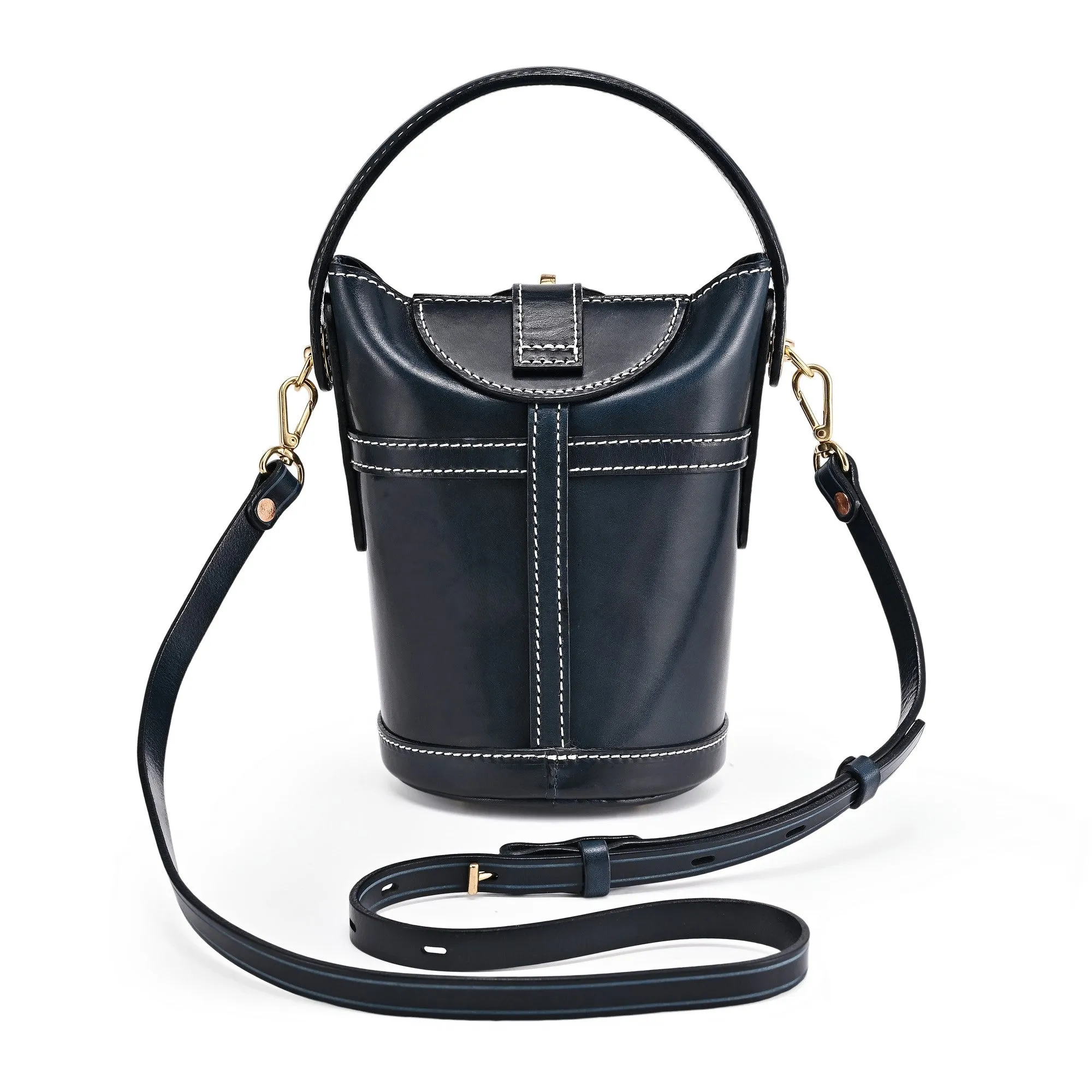 Begonia Vintage Bucket Crossbody