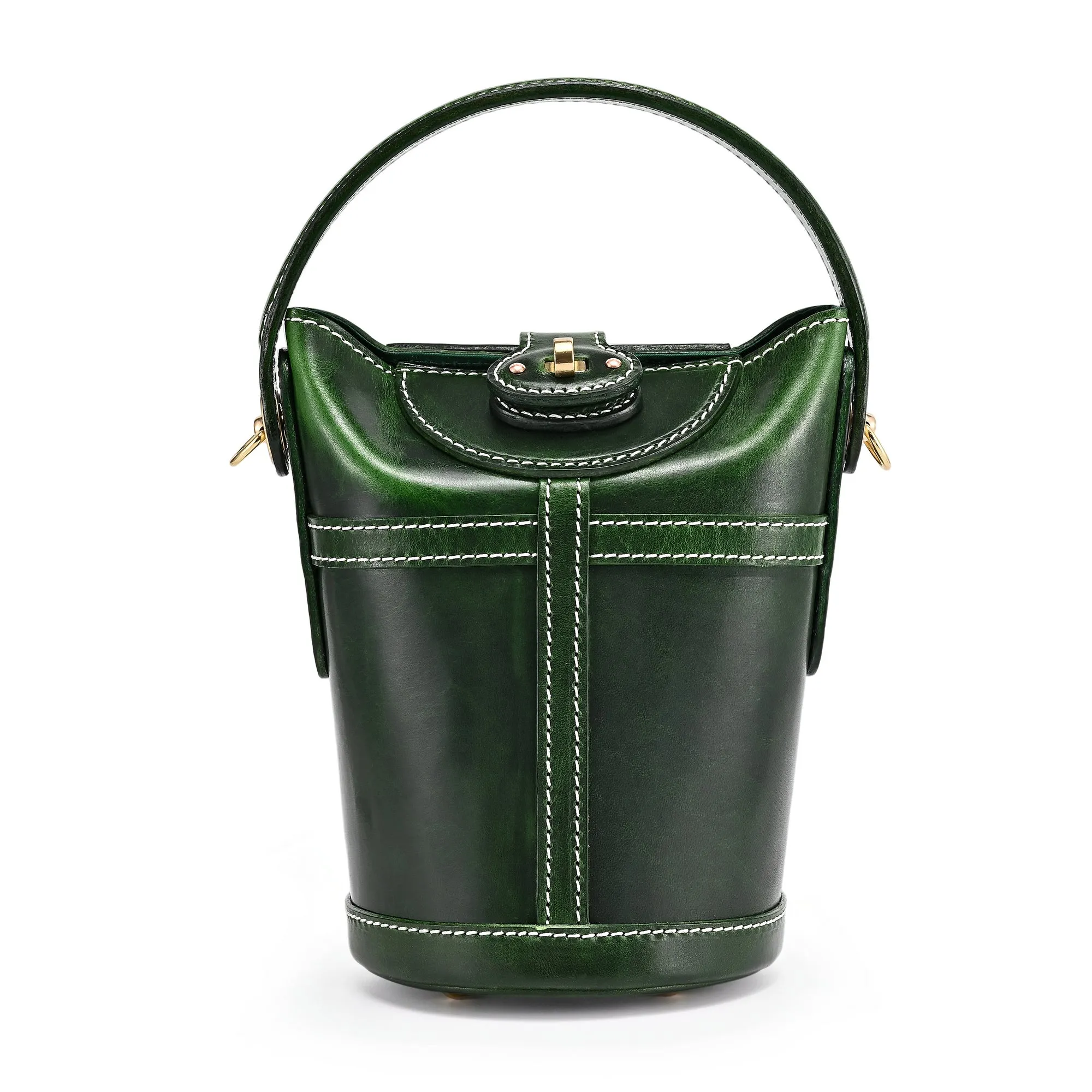 Begonia Vintage Bucket Crossbody