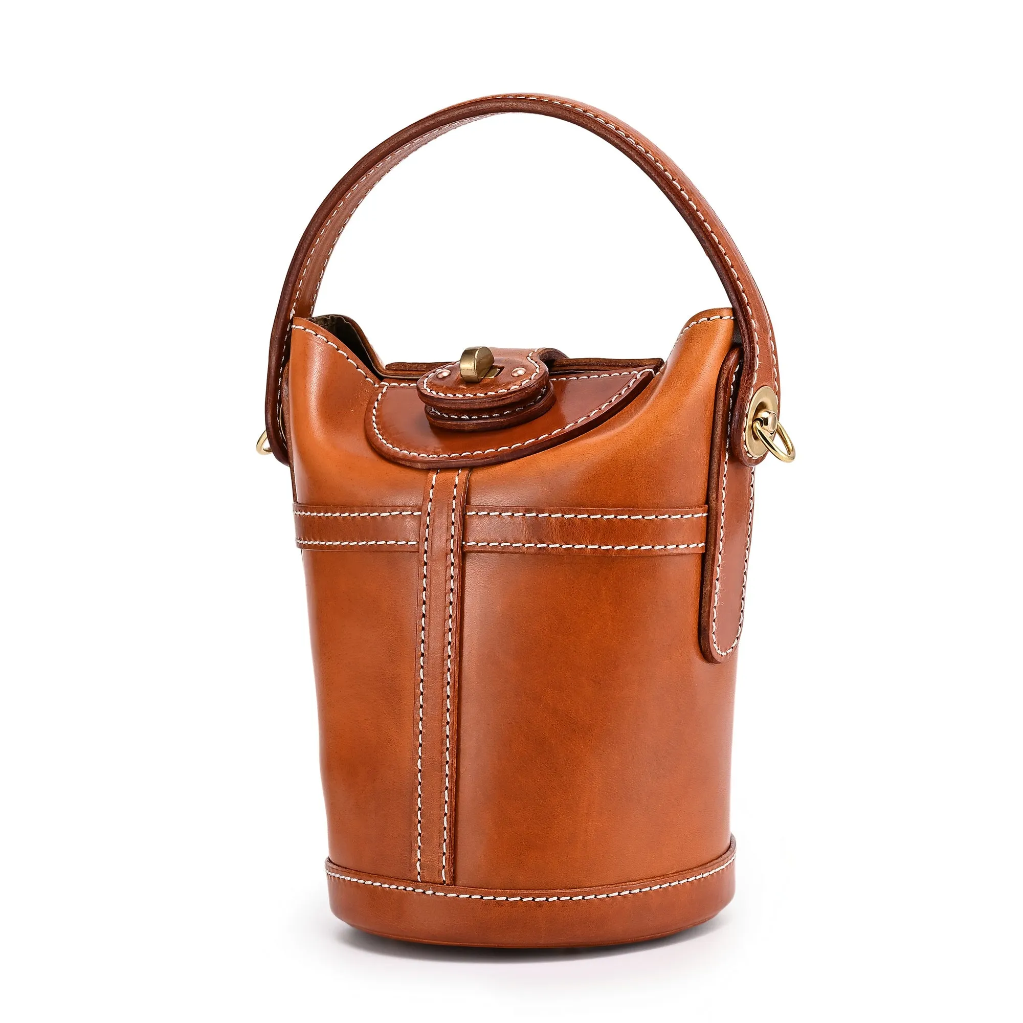 Begonia Vintage Bucket Crossbody