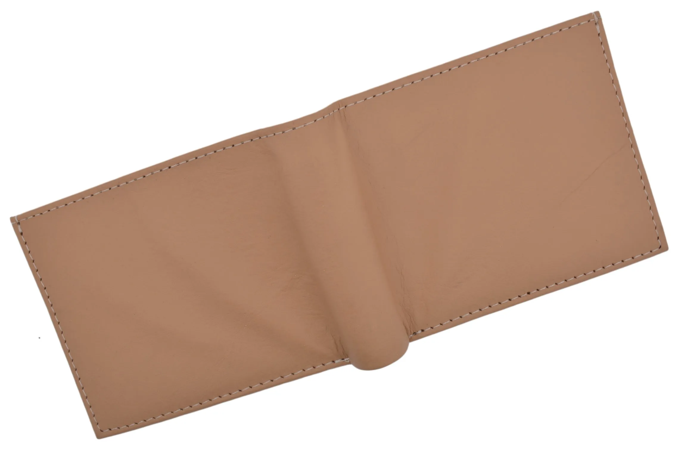 Bifold Mens Genuine Leather Multi-Card ID Holder Wallet by Cavelio