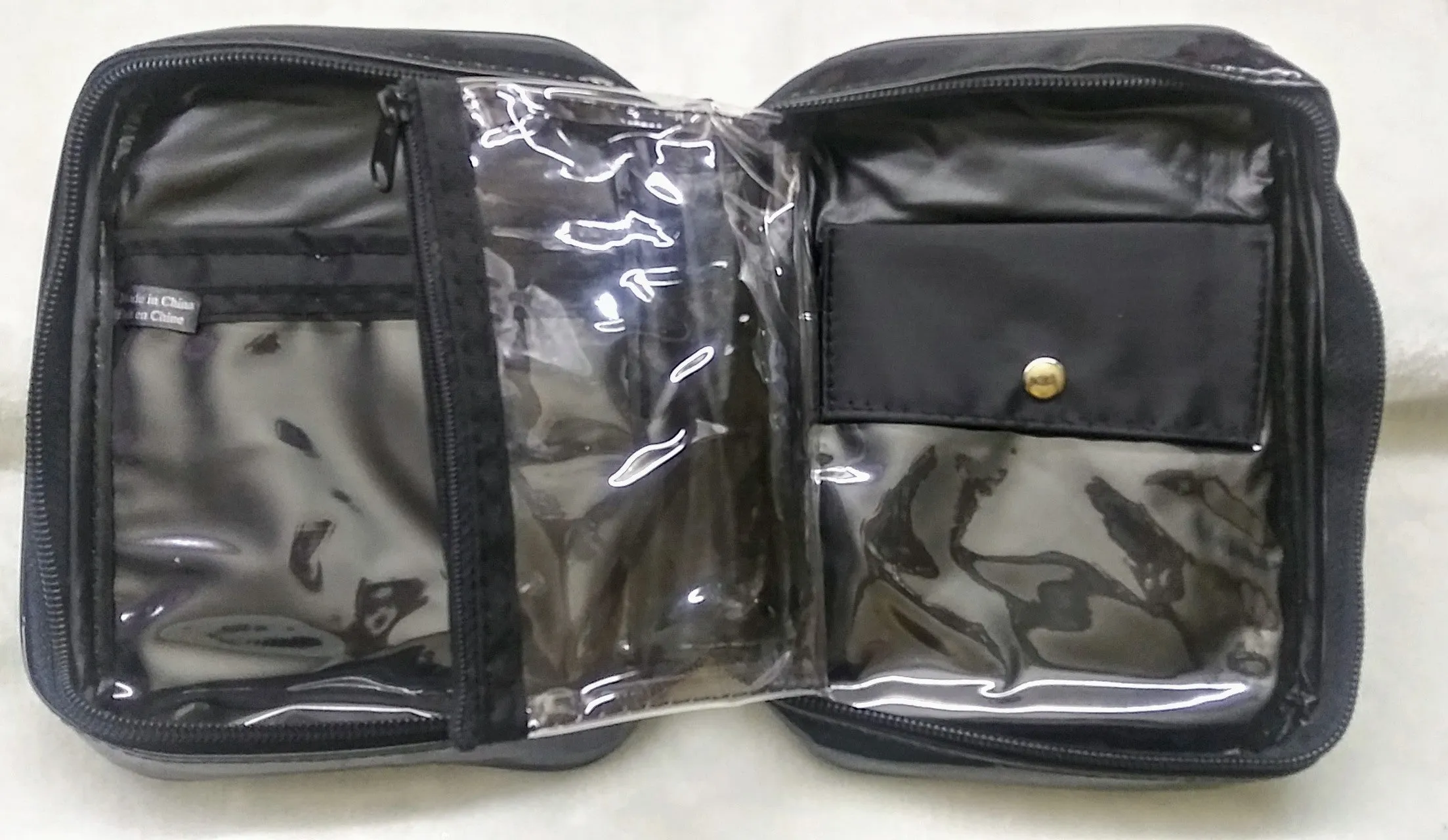 BL Black Travel Makeup Bag