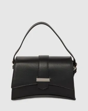 Black Bonnie Top Handle Bag