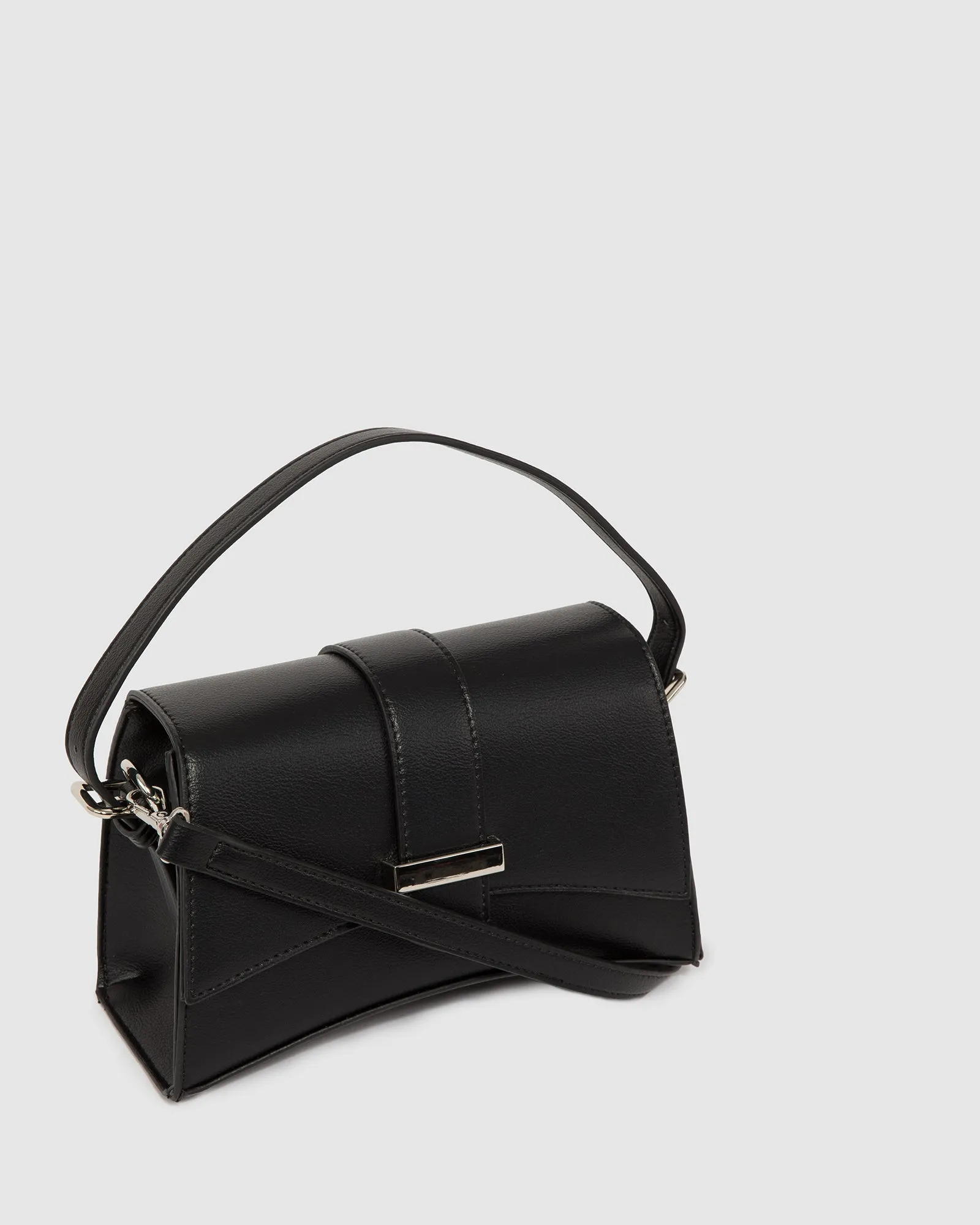 Black Bonnie Top Handle Bag