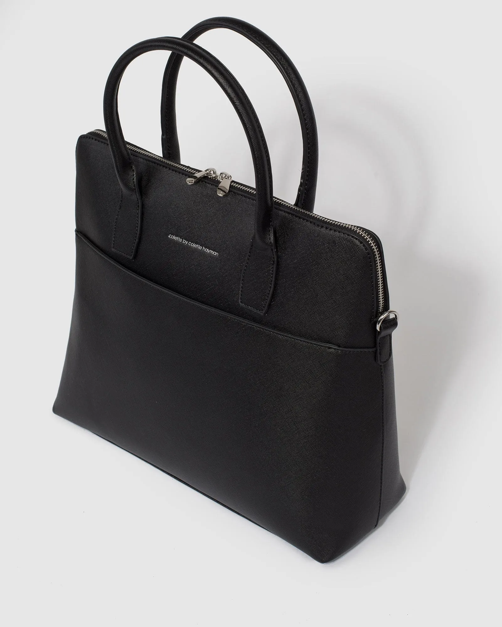 Black Dominique Laptop Bag