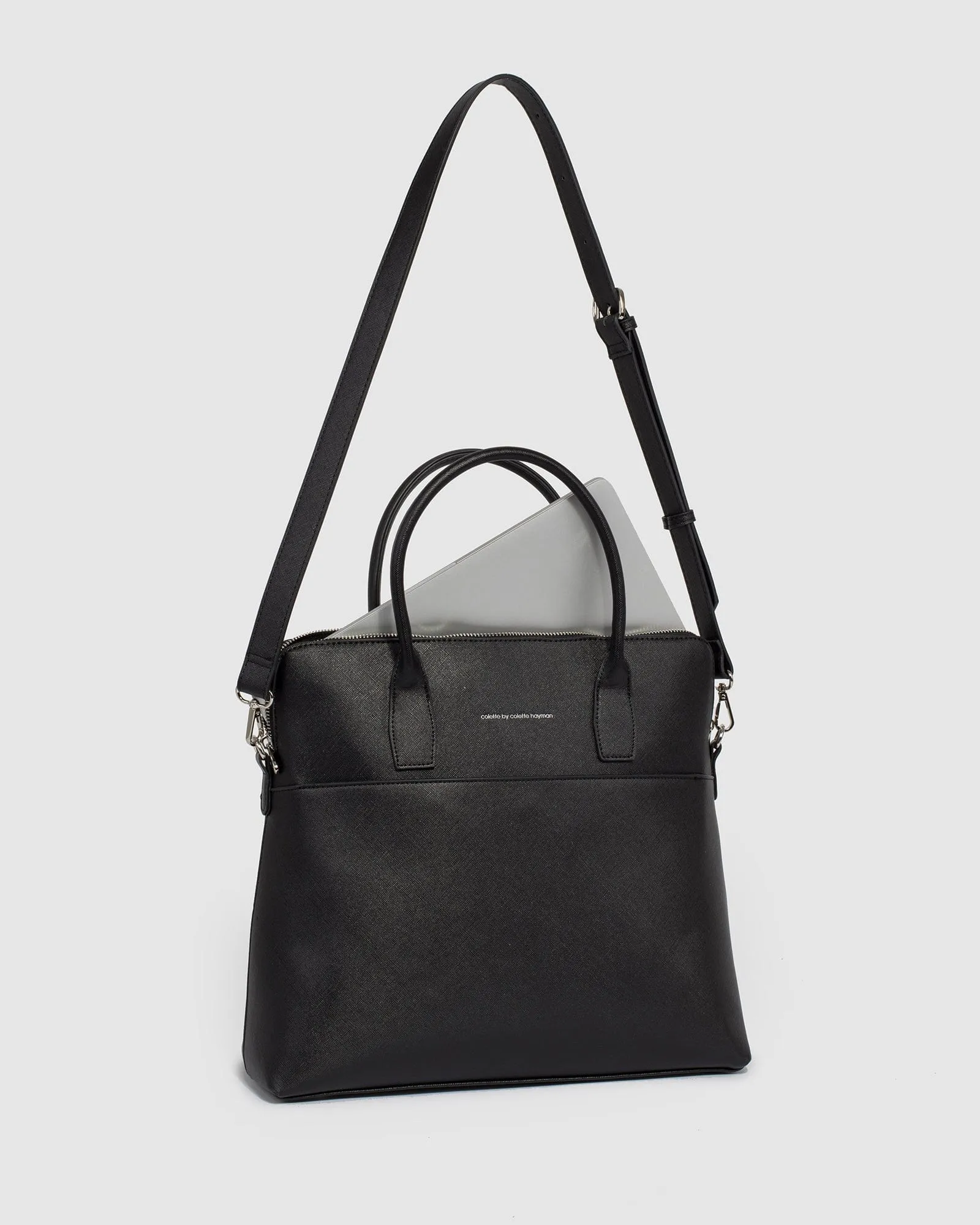 Black Dominique Laptop Bag