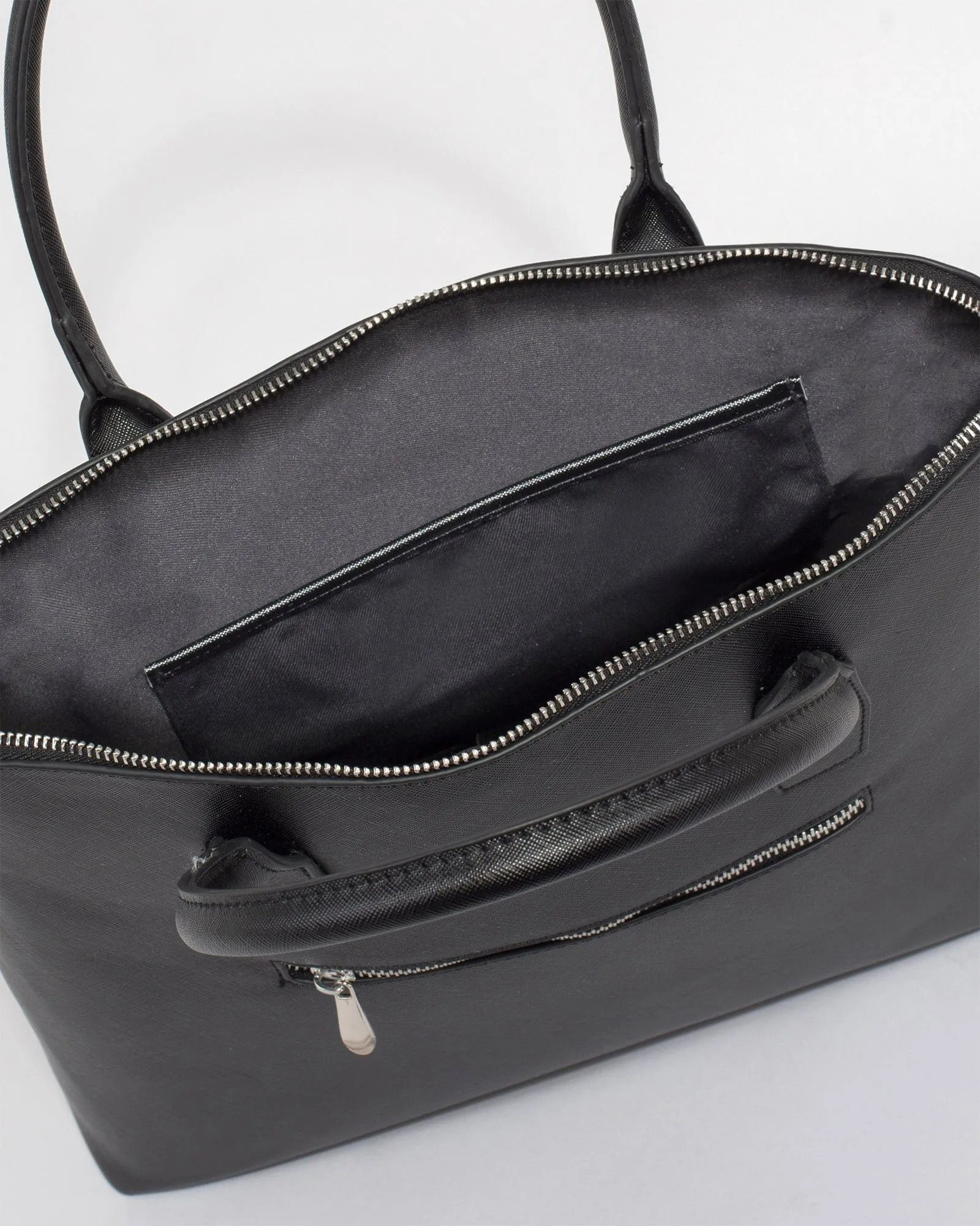 Black Dominique Laptop Bag