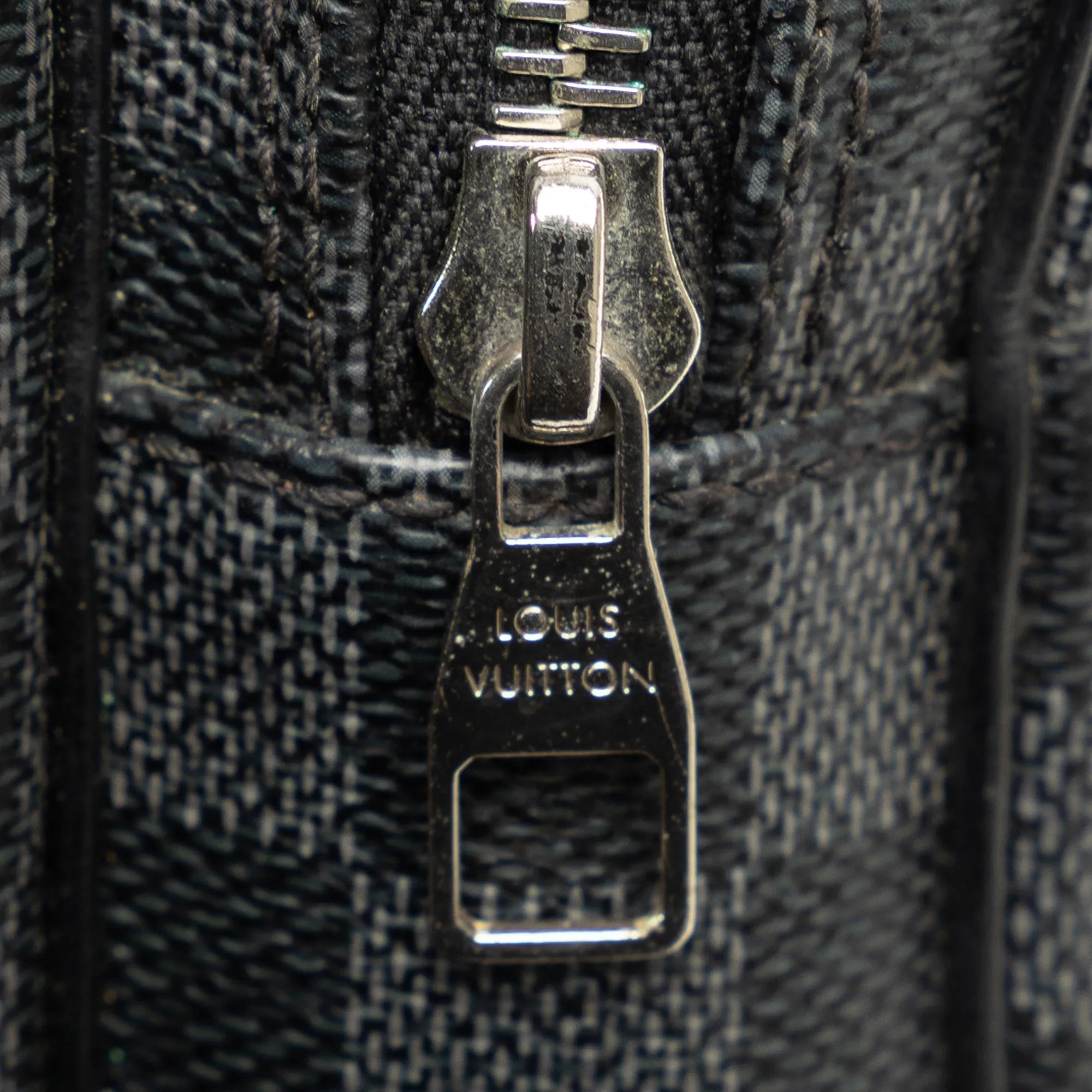 Black Louis Vuitton Damier Graphite Rem Crossbody Bag