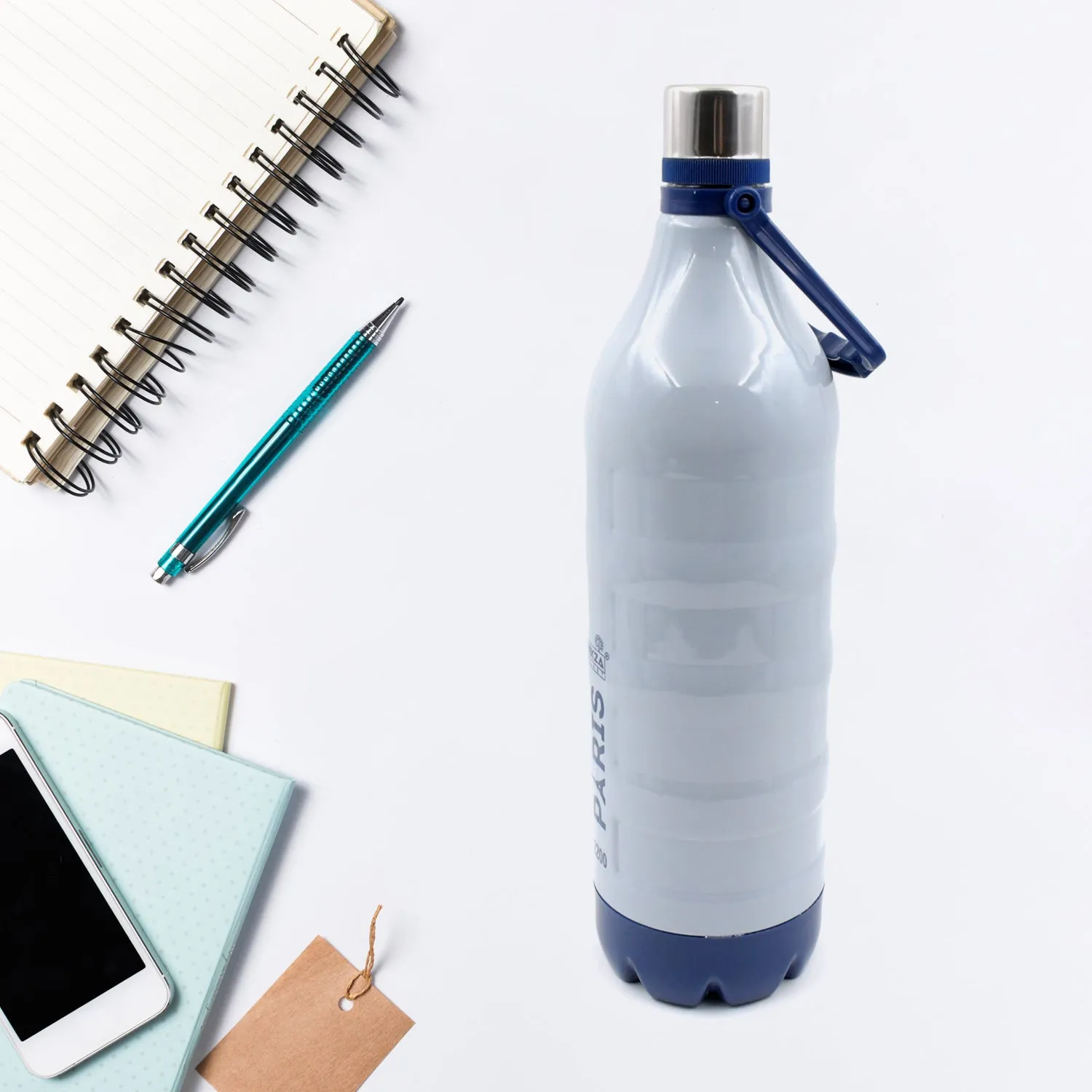BPA-Free Insulated Sports Water Bottle with Handle (1500ml/2200ml)