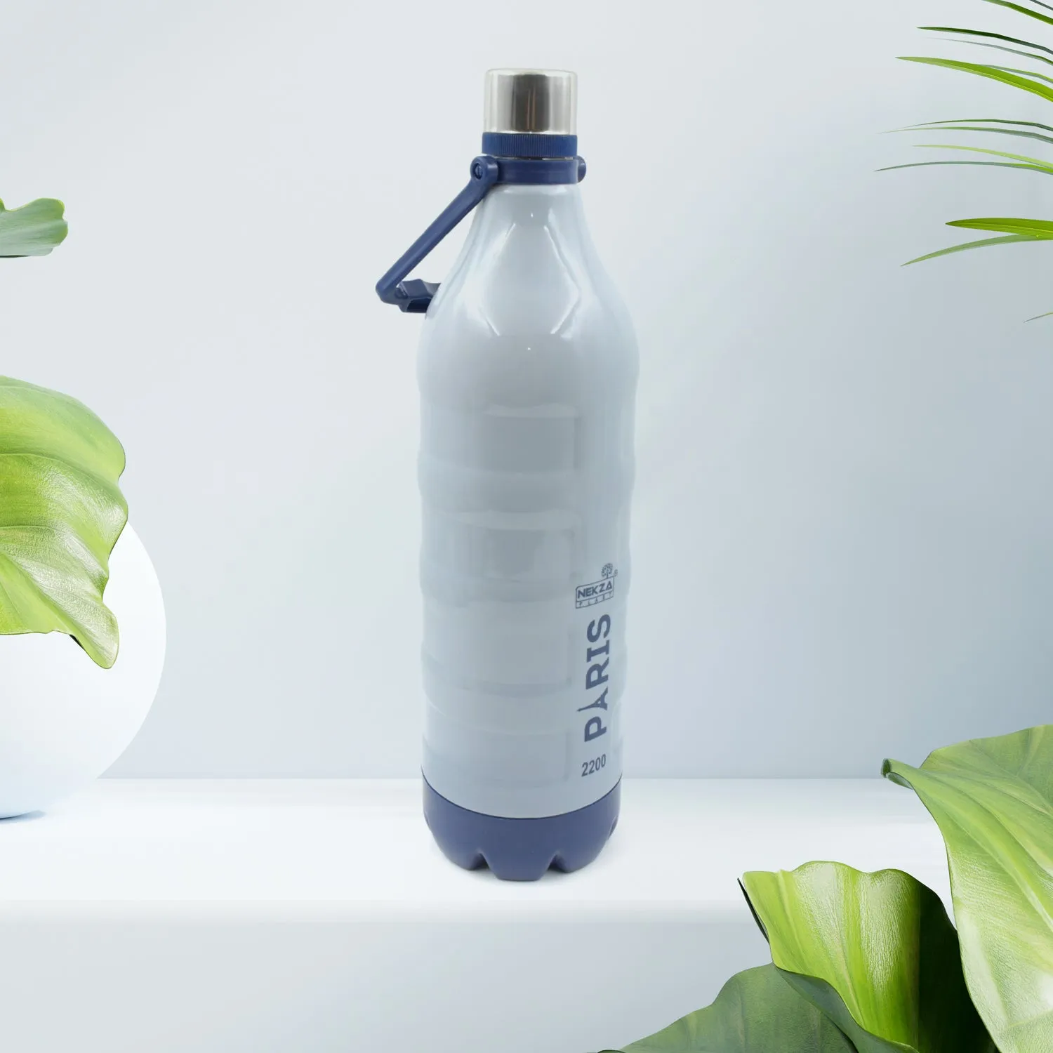 BPA-Free Insulated Sports Water Bottle with Handle (1500ml/2200ml)