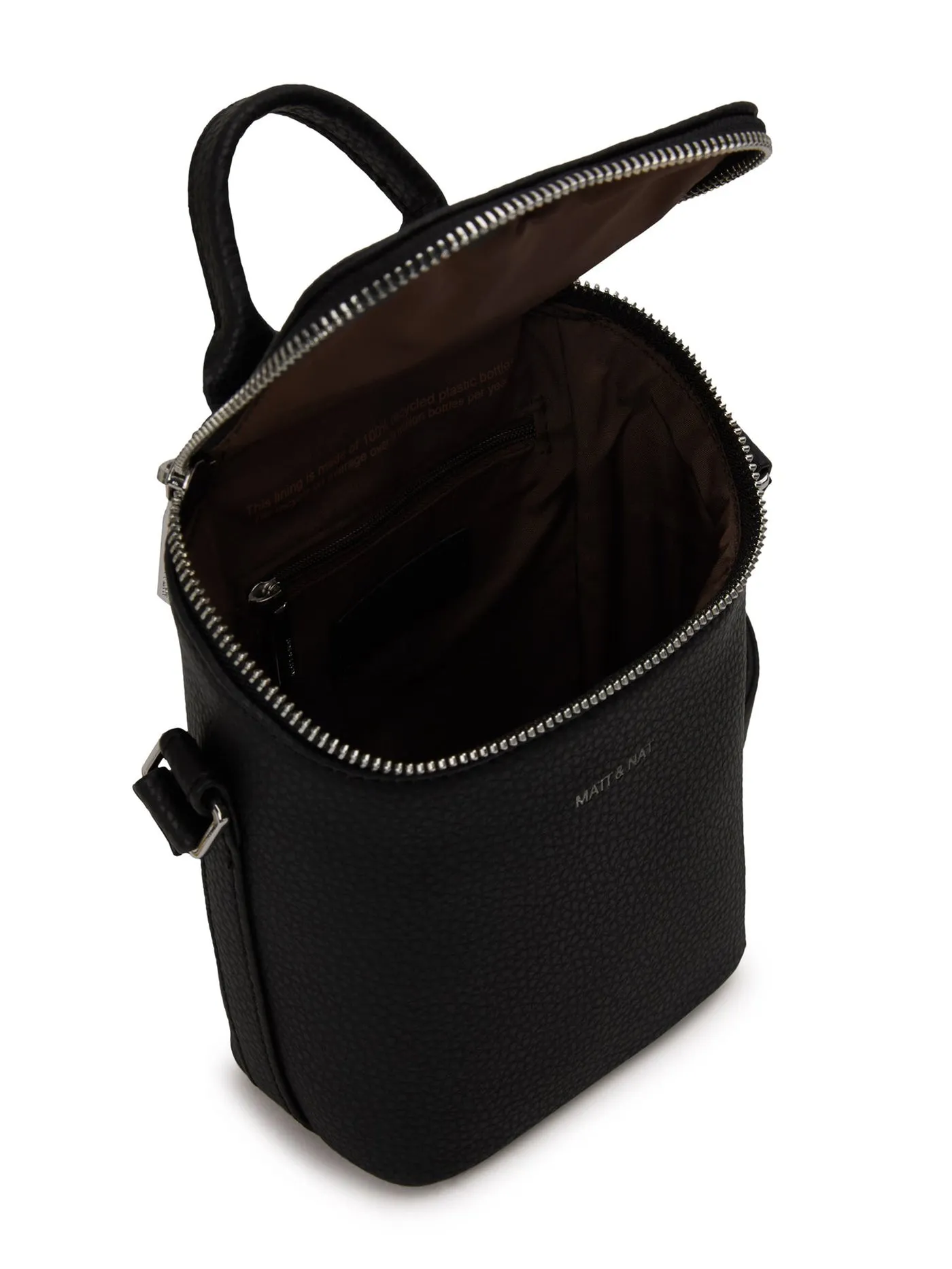 Brave Micro Vegan Crossbody Bag