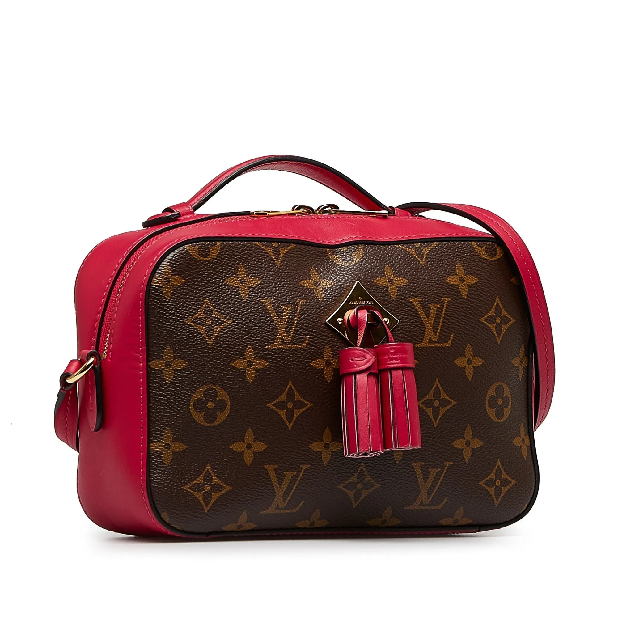 Brown Louis Vuitton Monogram Saintonge