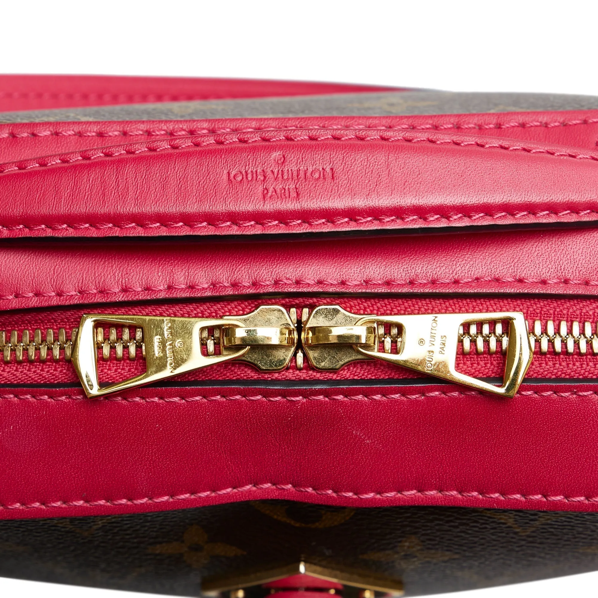 Brown Louis Vuitton Monogram Saintonge