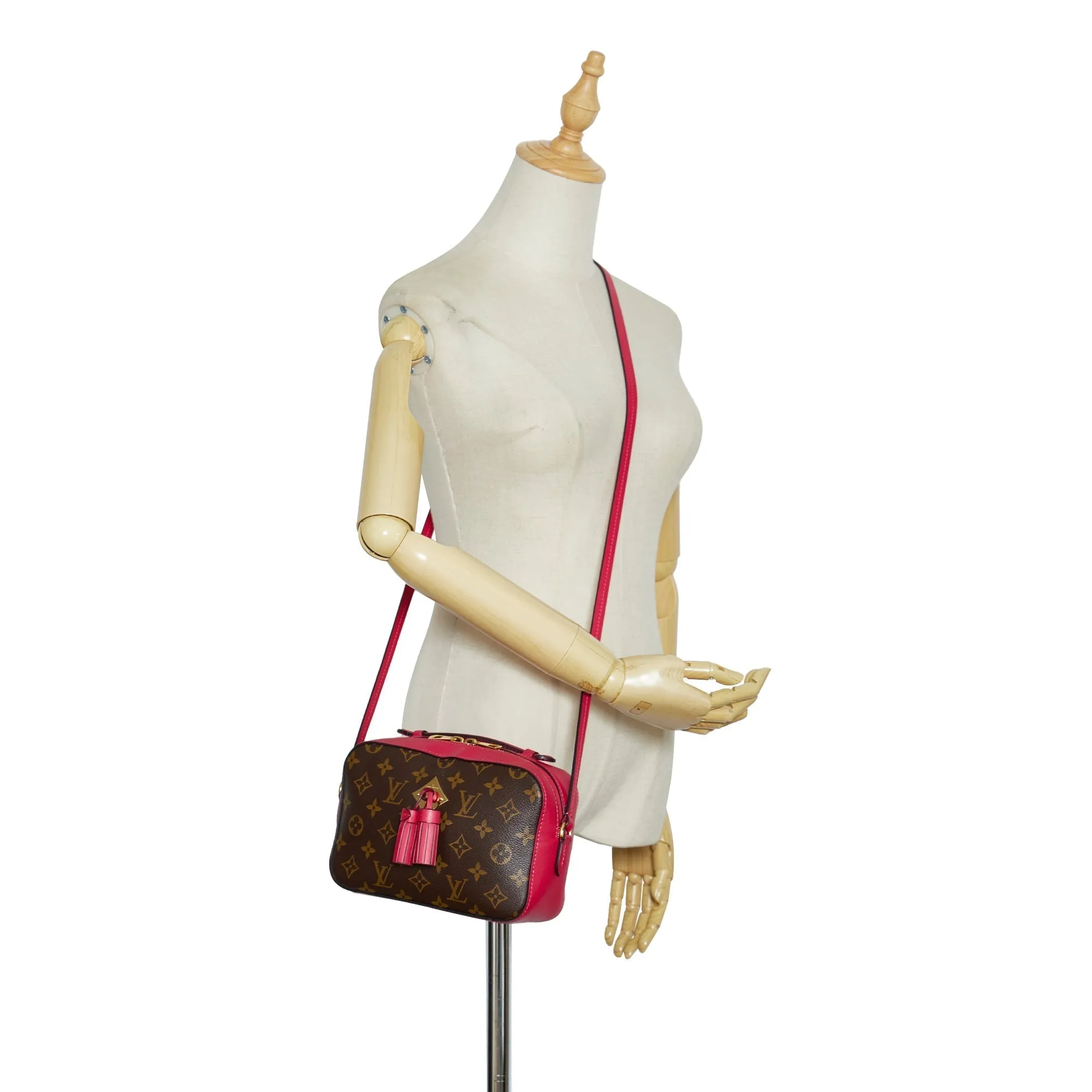 Brown Louis Vuitton Monogram Saintonge