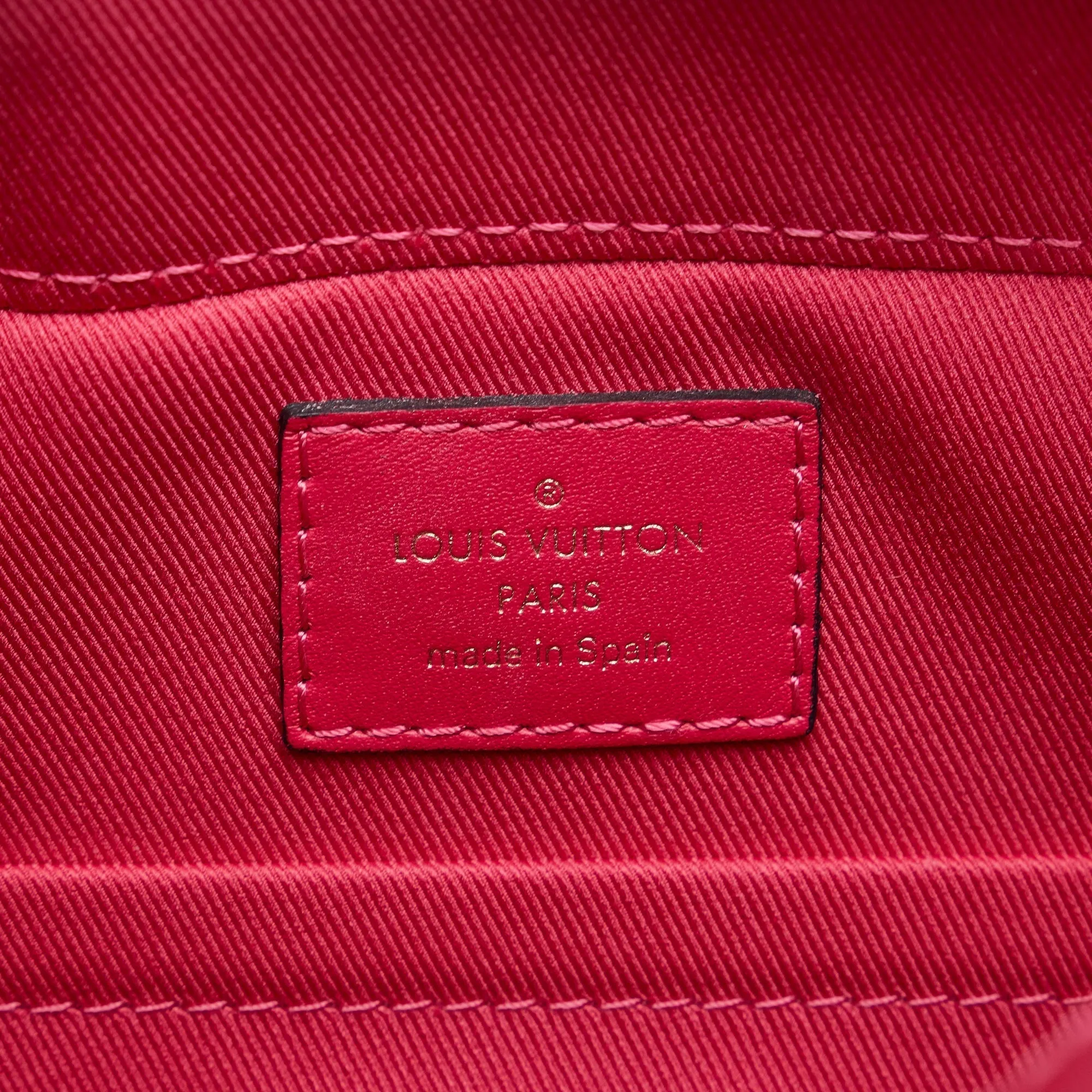 Brown Louis Vuitton Monogram Saintonge