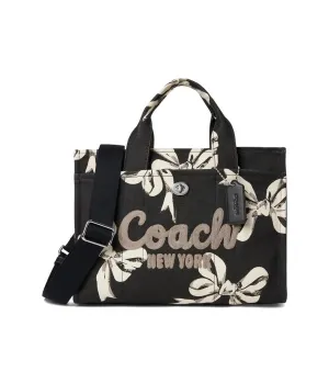 Cargo Tote Bag with Bow Print