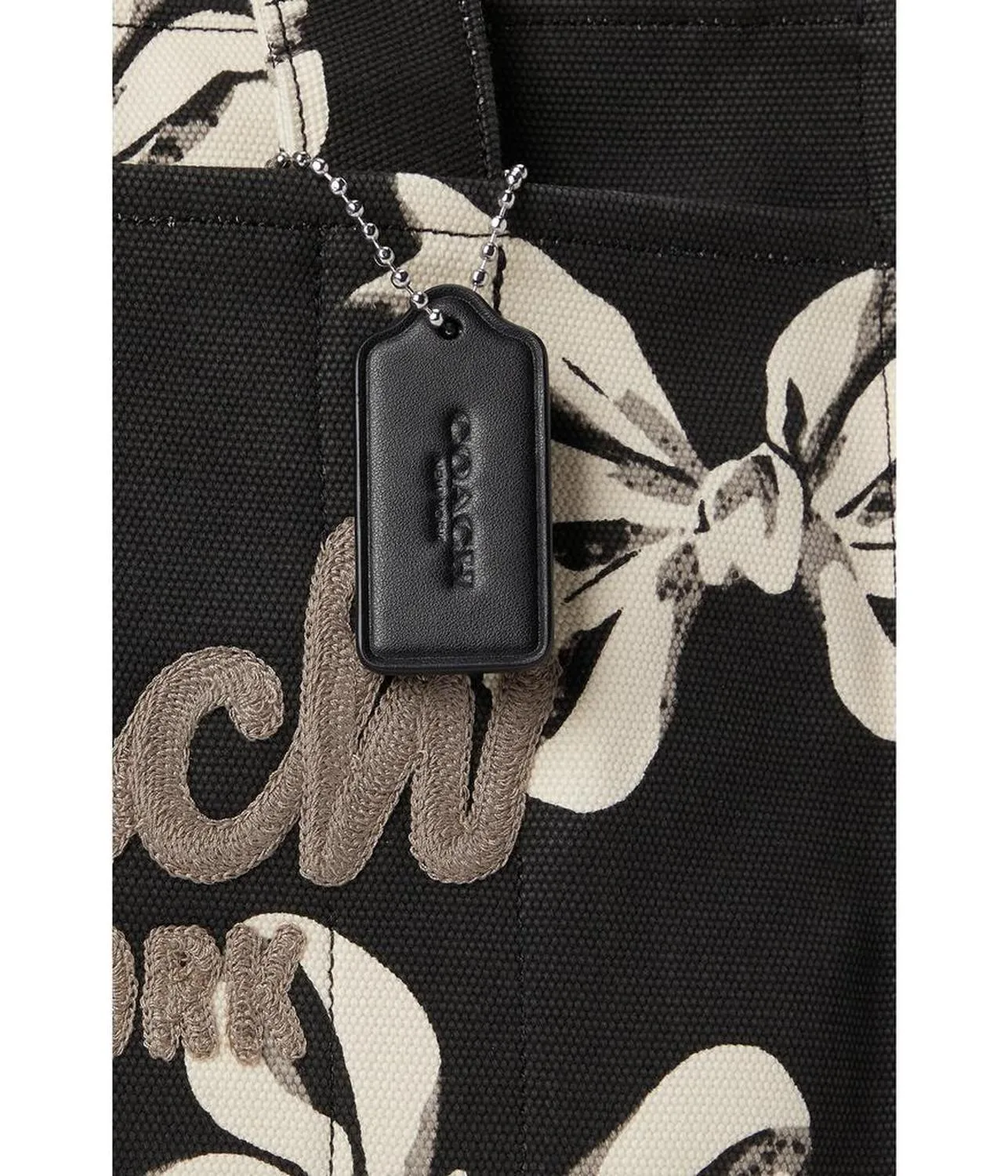 Cargo Tote Bag with Bow Print