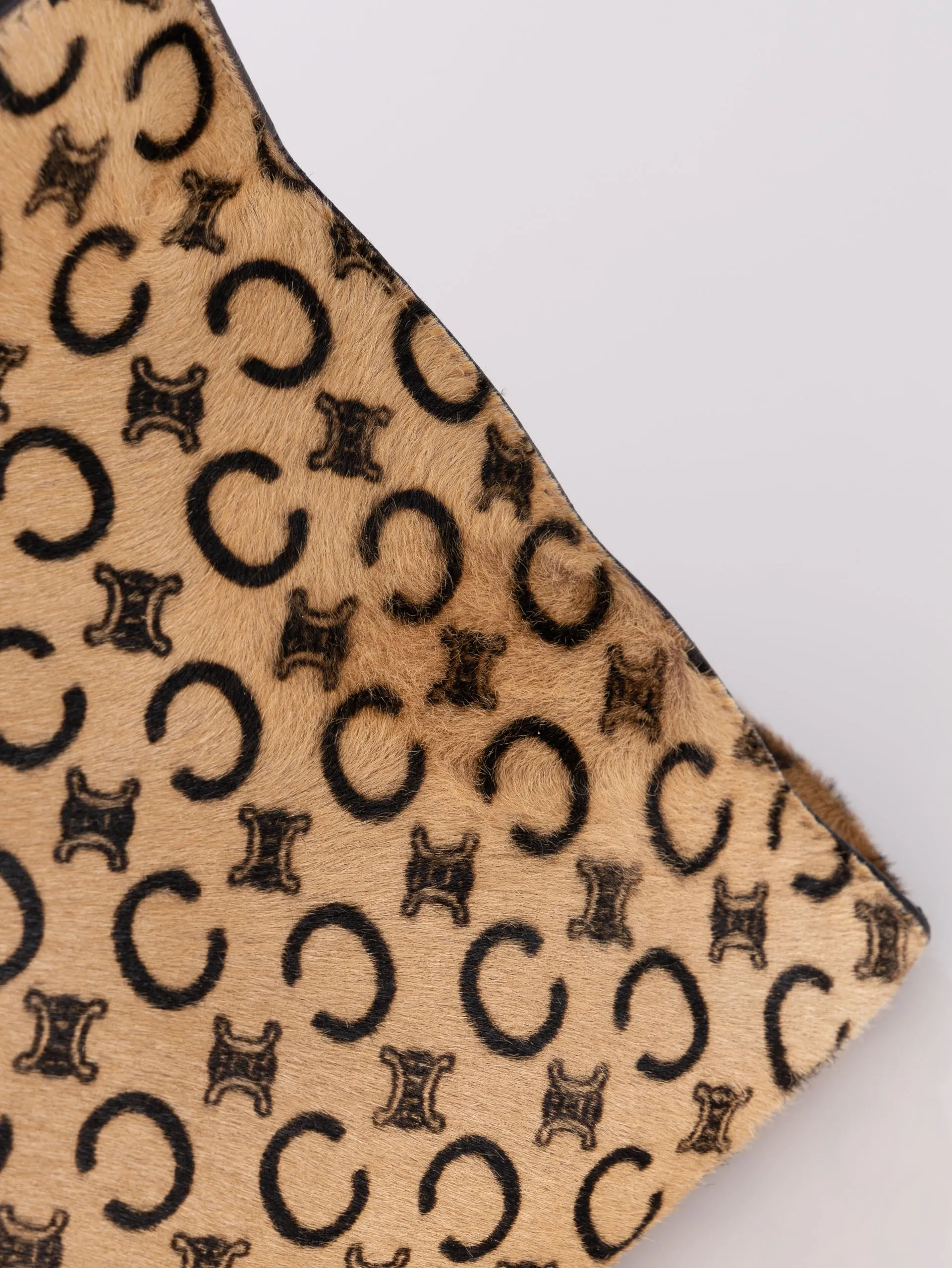 Celine Ponyhair Triomphe Top Handle