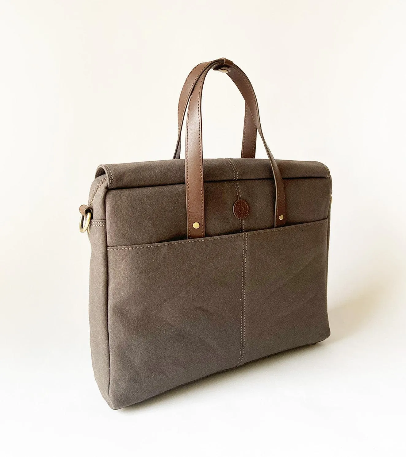 Charcoal briefcase