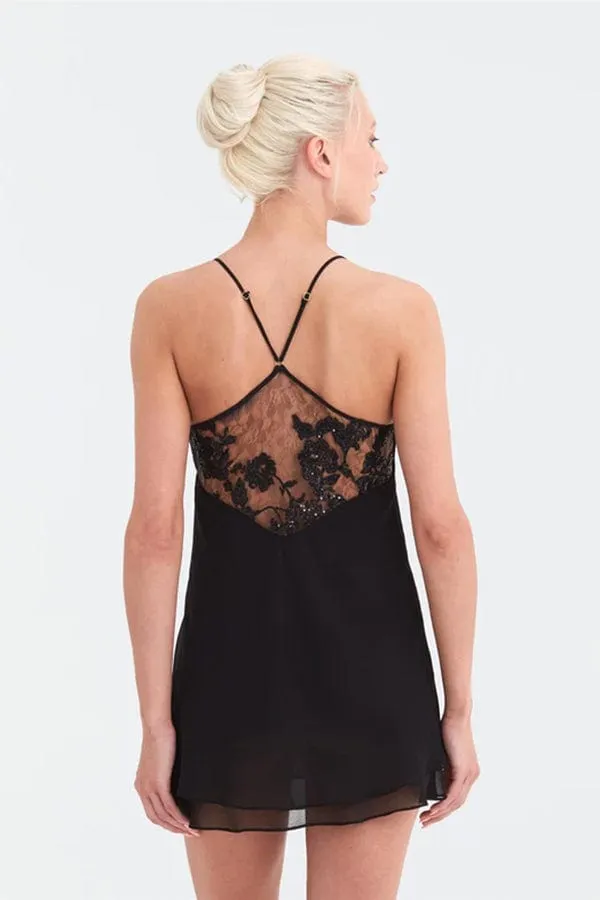 Charming Chemise- Black