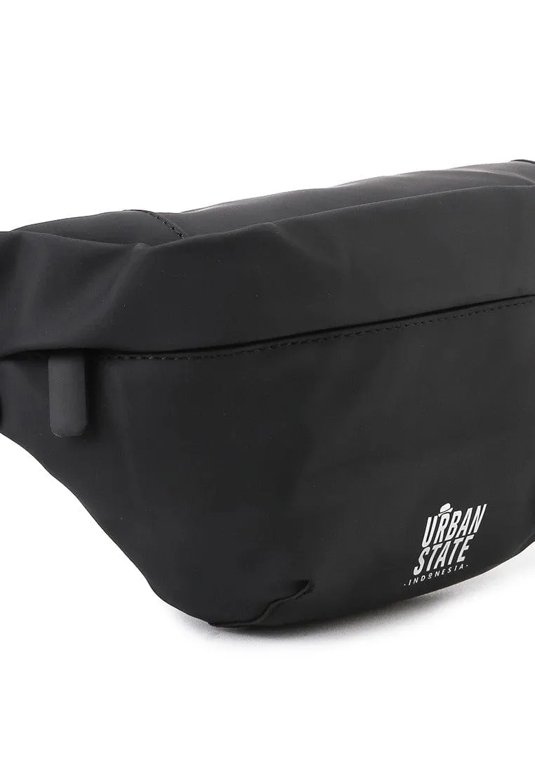 Coated Dry Trekker Waistpack - Black
