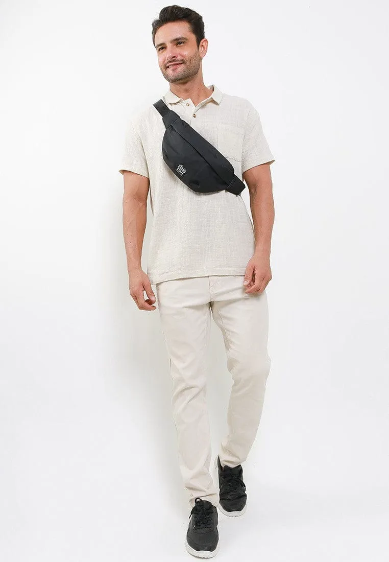 Coated Dry Trekker Waistpack - Black