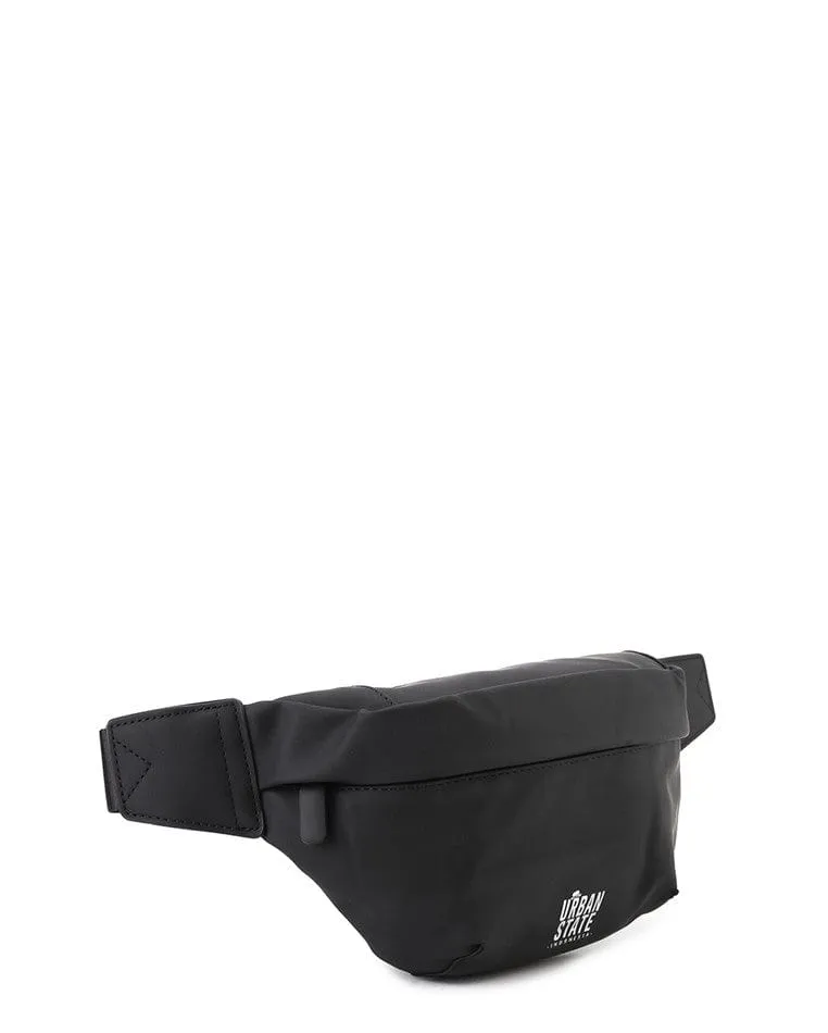 Coated Dry Trekker Waistpack - Black