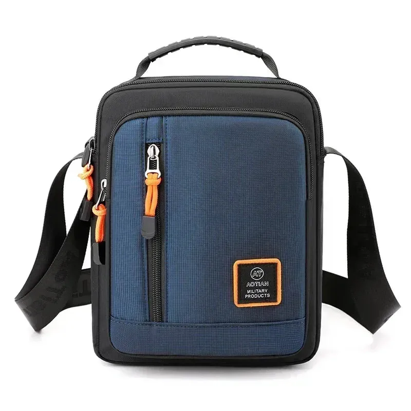 Compact High-Quality Nylon Men's Messenger Bag