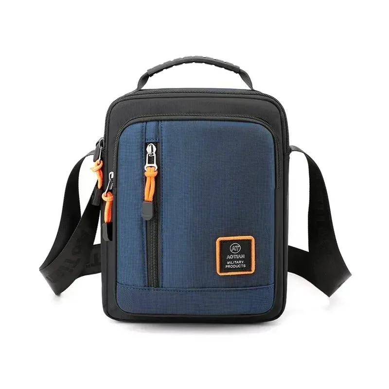 Compact High-Quality Nylon Men's Messenger Bag
