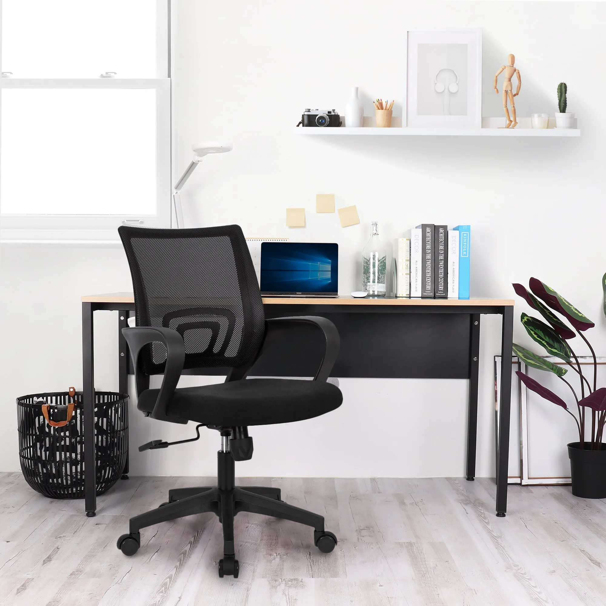 CPS black frame mesh office chair (ASIN: B08KSCDM47)